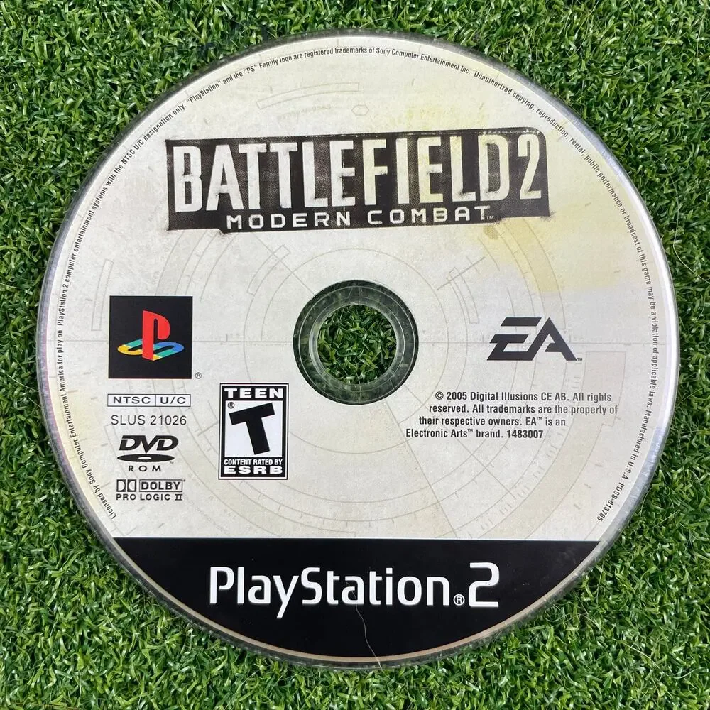 Battlefield 2: Modern Combat (PlayStation 2, 2005) PS2 Disc Only